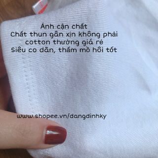 COMBO 3 ÁO BA LỖ THUN GÂN CHO BÉ