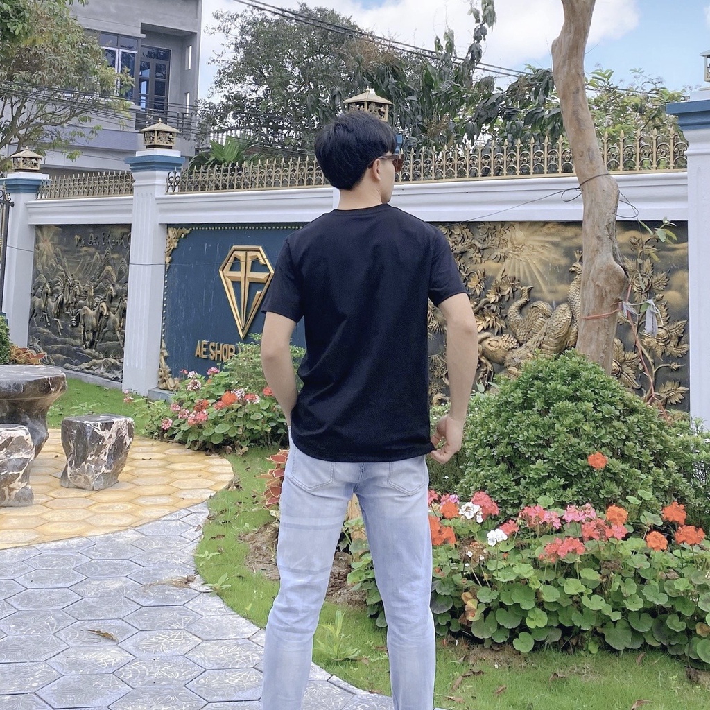 Áo Thun Unisex AeLimited Basic TEE Form Rộng, Tay Lỡ Dành Cho Nam Nữ