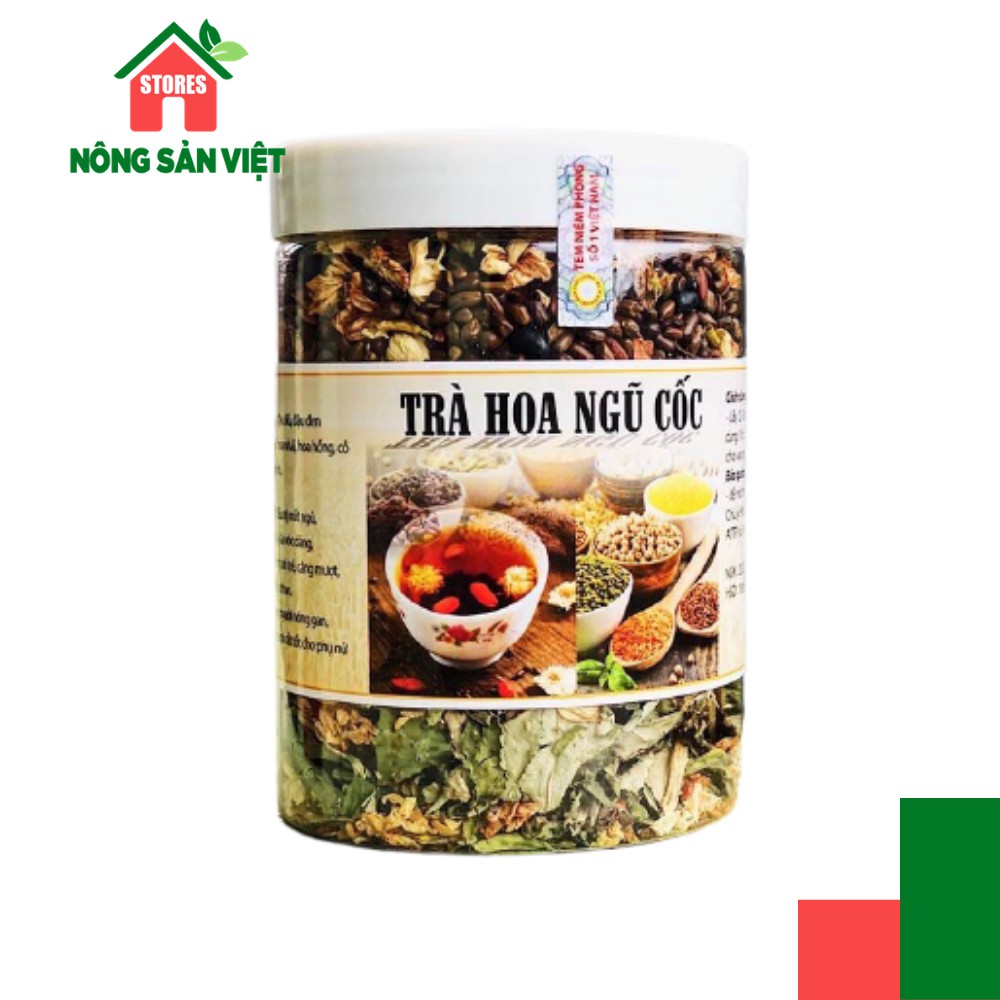 Trà Hoa Ngũ Cốc 350gr Mát Gan - Trà Hoa Thương Hiệu Việt Giải Độc - Thanh Nhiệt Cơ Thể [ FREESHIP ]