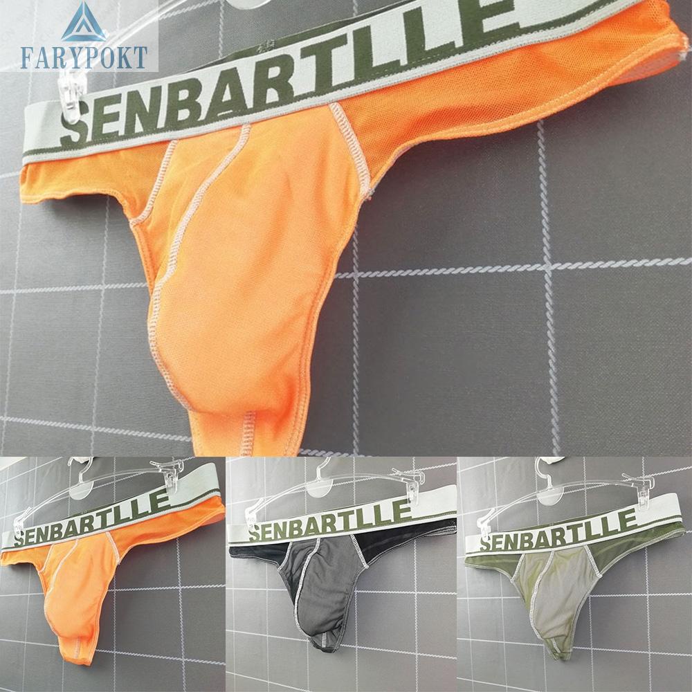 FATY~See Through T-back Thongs Transparent Underpant Underwear Briefs Comfortable