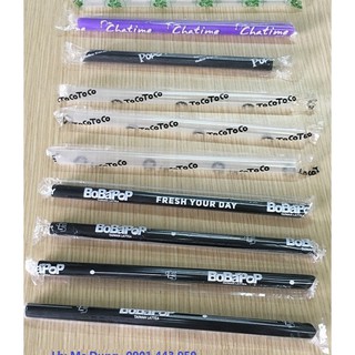 5 kg Ống hút trân châu bọc màng phi 12, phi 8, phi 6  (10 bịch nhỏ)