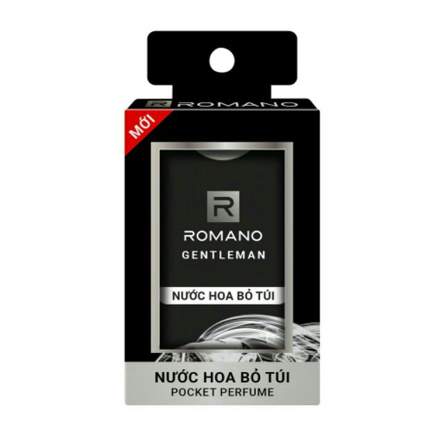 NƯỚC HOA BỎ TÚI ROMANO TIỆN LỢI 4 MÙI HƯƠNG 18ML | Thế Giới Skin Care
