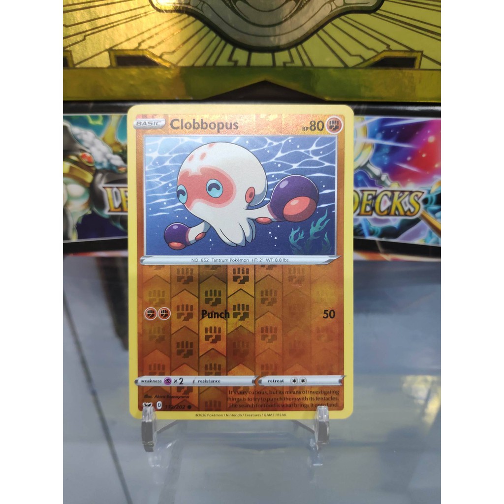 [ Dưa Hấu Yugioh ] Lá bài thẻ bài Pokemon Clobbopus