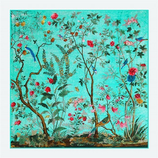 Khăn Choàng Vải Lụa 130*130CM WJ1013-06