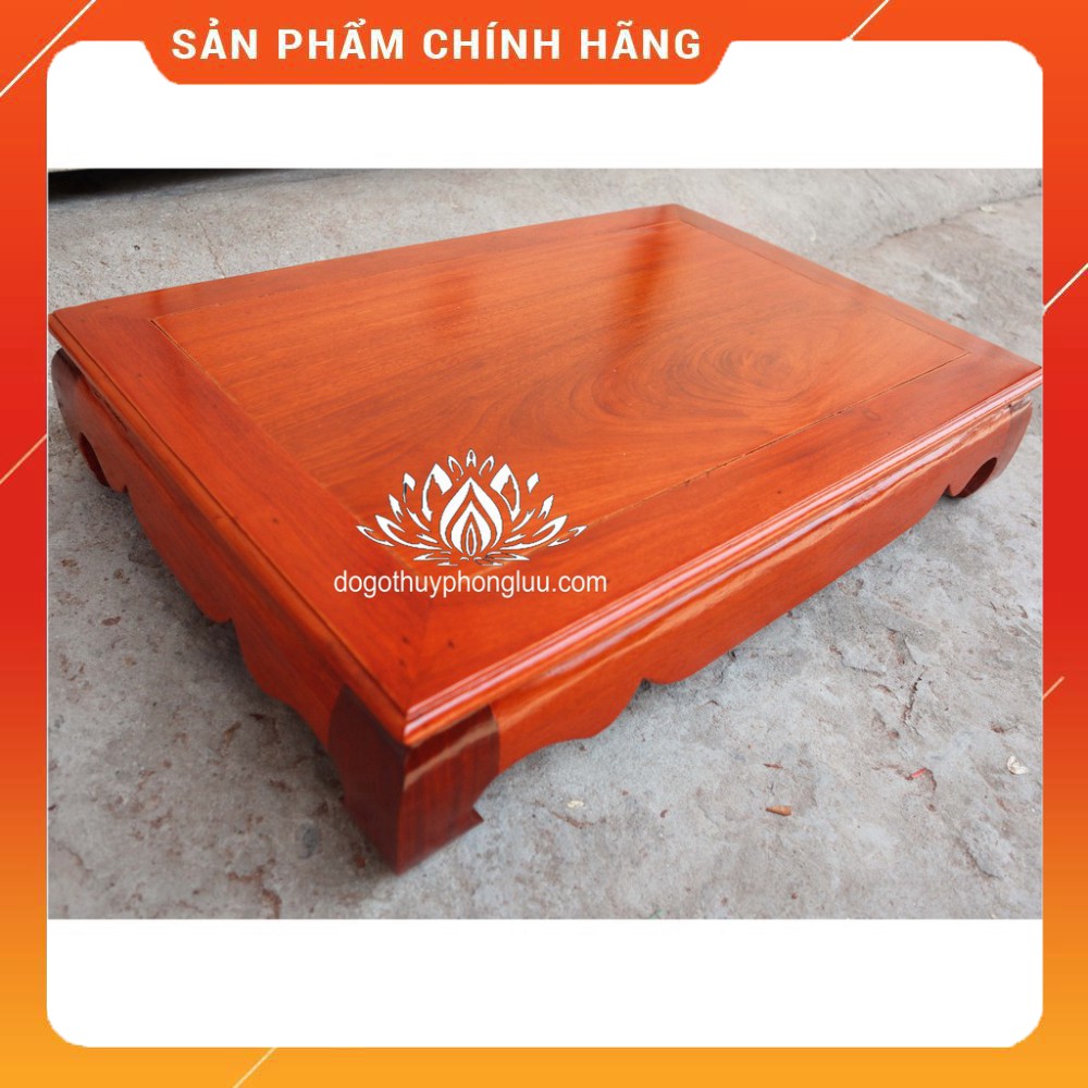 Bàn osin trơn gỗ hương- cao cấp