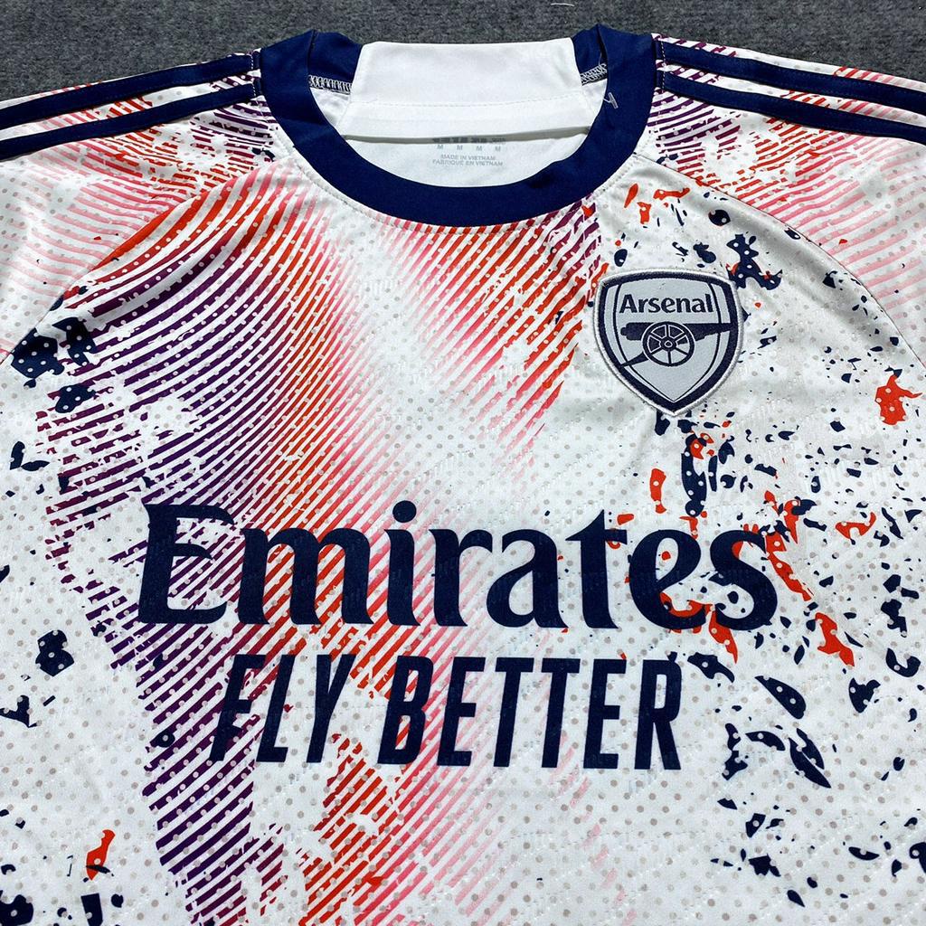 Bộ quần áo bóng đá CLB Arsenal loang 7 màu hàng thum thái cao cấp 2023-2024