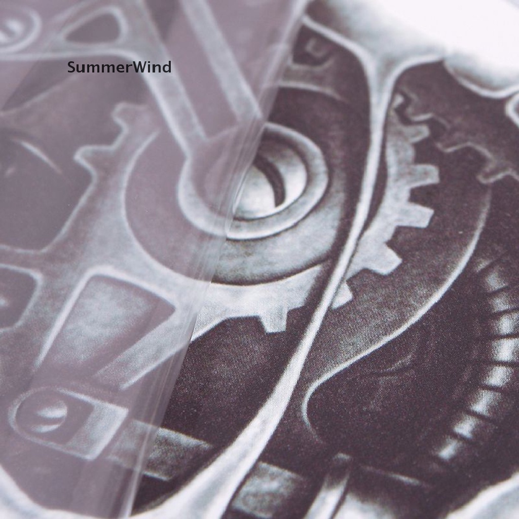 Hình Xăm Dán Họa Tiết robot 3d Chống Thấm Nước Độc Đáo