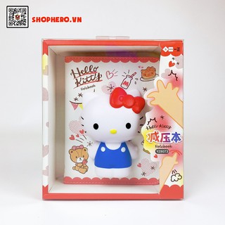 Sổ tay gắn thú mềm Hello Kitty