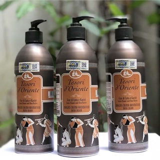 Sữa tắm xích tesori trắng da, hương nước hoa 500ml | tesori d’oriente cao cấp italia