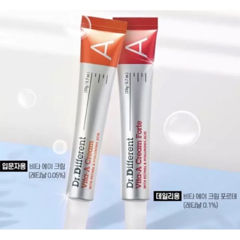 KEM DƯỠNG TRẺ HÓA DA DR.DIFFERENT RETINAL