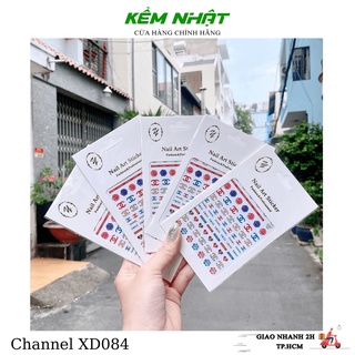 Sticker dán móng thương hiệu hot nhiều mẫu 2022