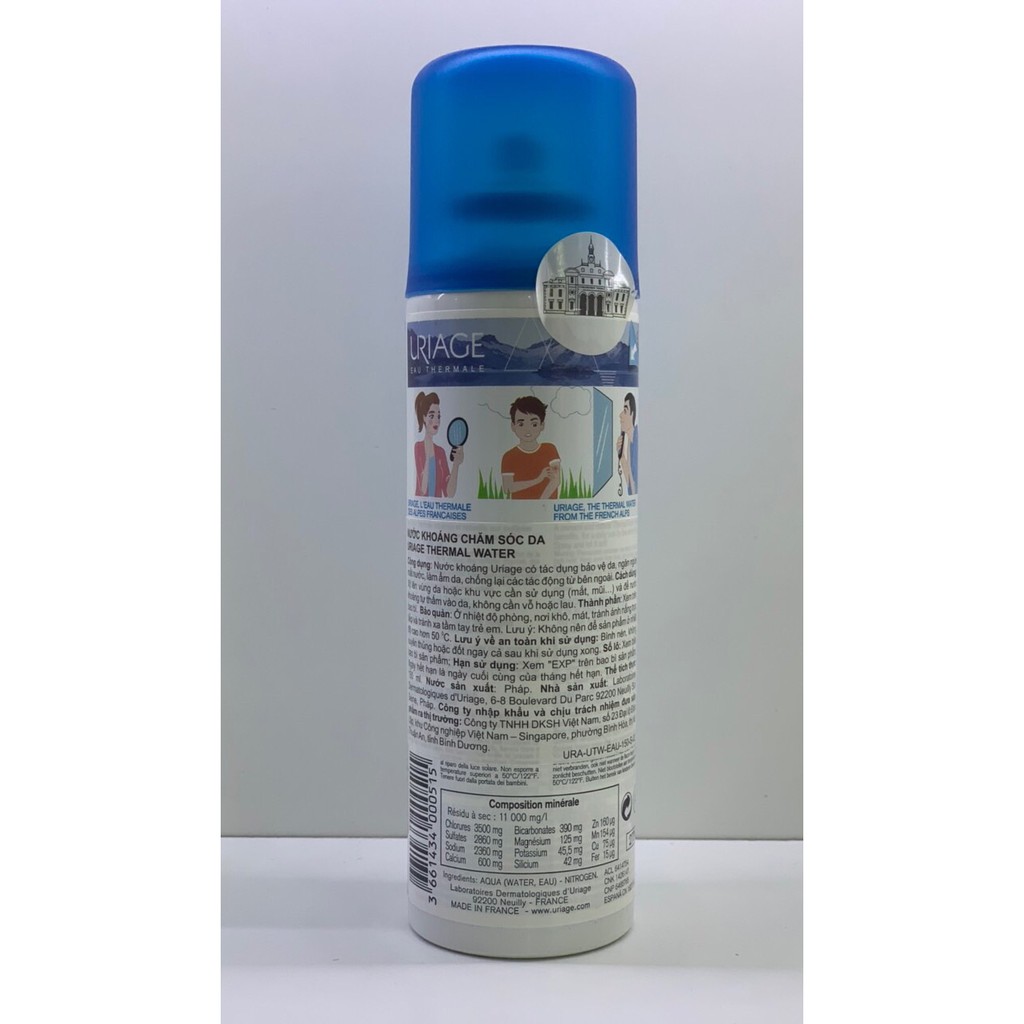 Xịt khoáng cấp ẩm URIAGE THERMAL WATER 150ml | BigBuy360 - bigbuy360.vn