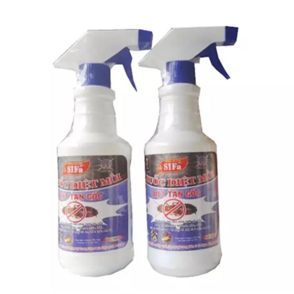 Diệt Mối Diệt Mọt Gỗ SIFA 500ml, Diệt Mối Mọt Thuốc Diệt Mối Tận Gốc