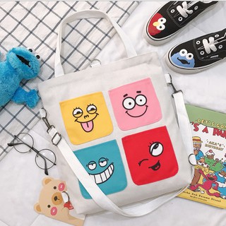 TÚI TOTE BỐN MẶT CƯỜI