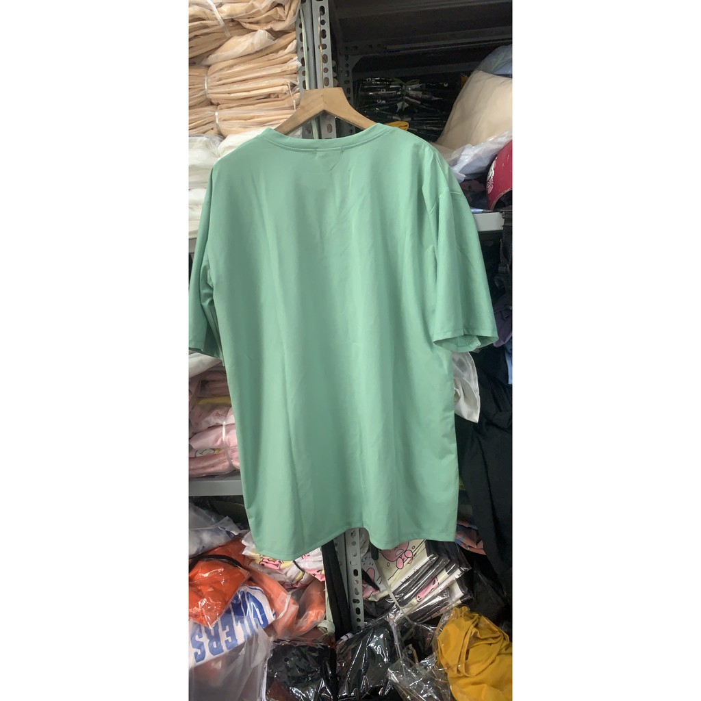 [Ảnh thật] Áo thun tay lỡ FEEDGE unisex nam nữ form rộng màu xanh Mint cực độc tee phông streetwear oversize