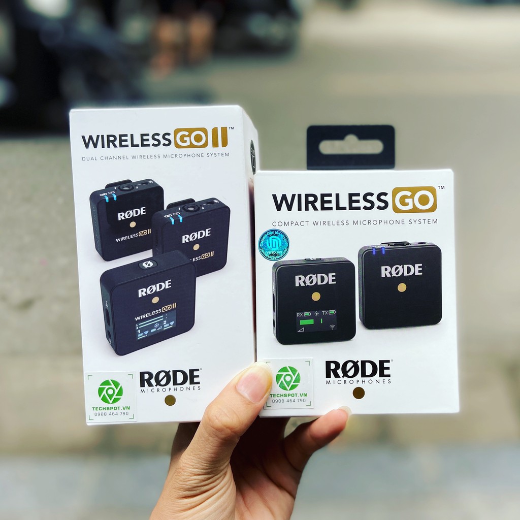 Microphone Rode Wireless Go II (Chính Hãng) - wireless go 2