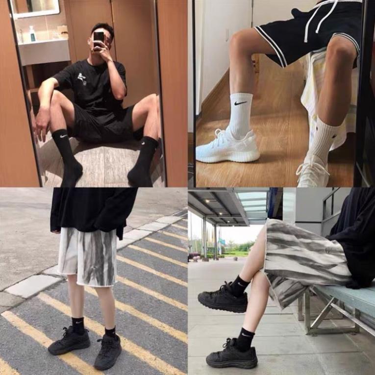 (bachhoa)Tất Thể Thao Cao Cổ nam nữ hàng chuẩn phối đồ dễ dàng với tất cả mẫu giày sneaker [TỔNG KHO]