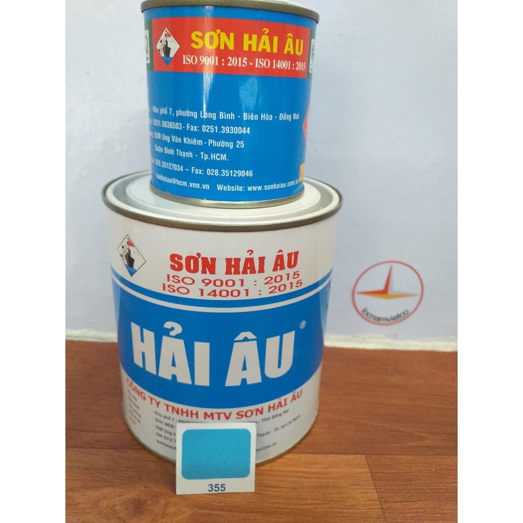 Sơn Epoxy Hải Âu Màu Xanh dương EP3 355 (Bộ 1L)