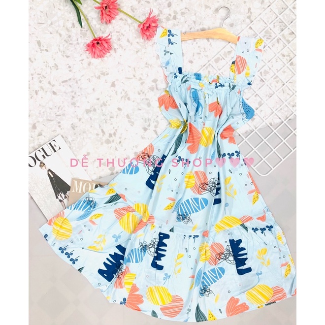 Đầm ngủ đuôi cá tay cánh tiên tôn(lanh) size L từ 45-dưới 65kg