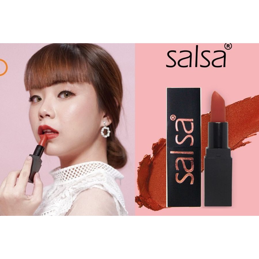 (hàng Mới Về) Son Lì Trang Điểm Lâu Trôi Chống Thấm Nước Salsa | BigBuy360 - bigbuy360.vn