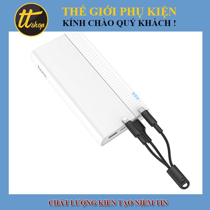 Pin Sạc Dự Phòng Hoco J33A 20000Mah Micro / Typec - Đèn Led - Thế Giới Phụ Kiện Số - TT Shop