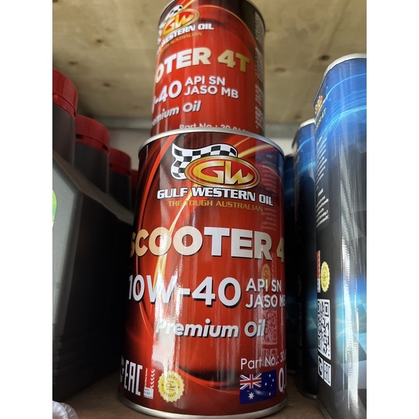 Nhớt xe số/ xe ga Gulf Western Oil thương hiệu Úc