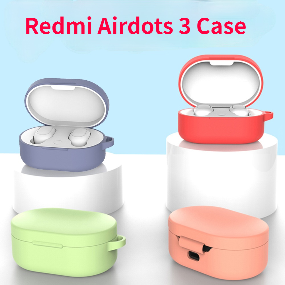 Vỏ Bảo Vệ Hộp Sạc Tai Nghe Bluetooth Xiaomi Redmi Airdots3 Airdots 3 Bằng Silicon Mềm