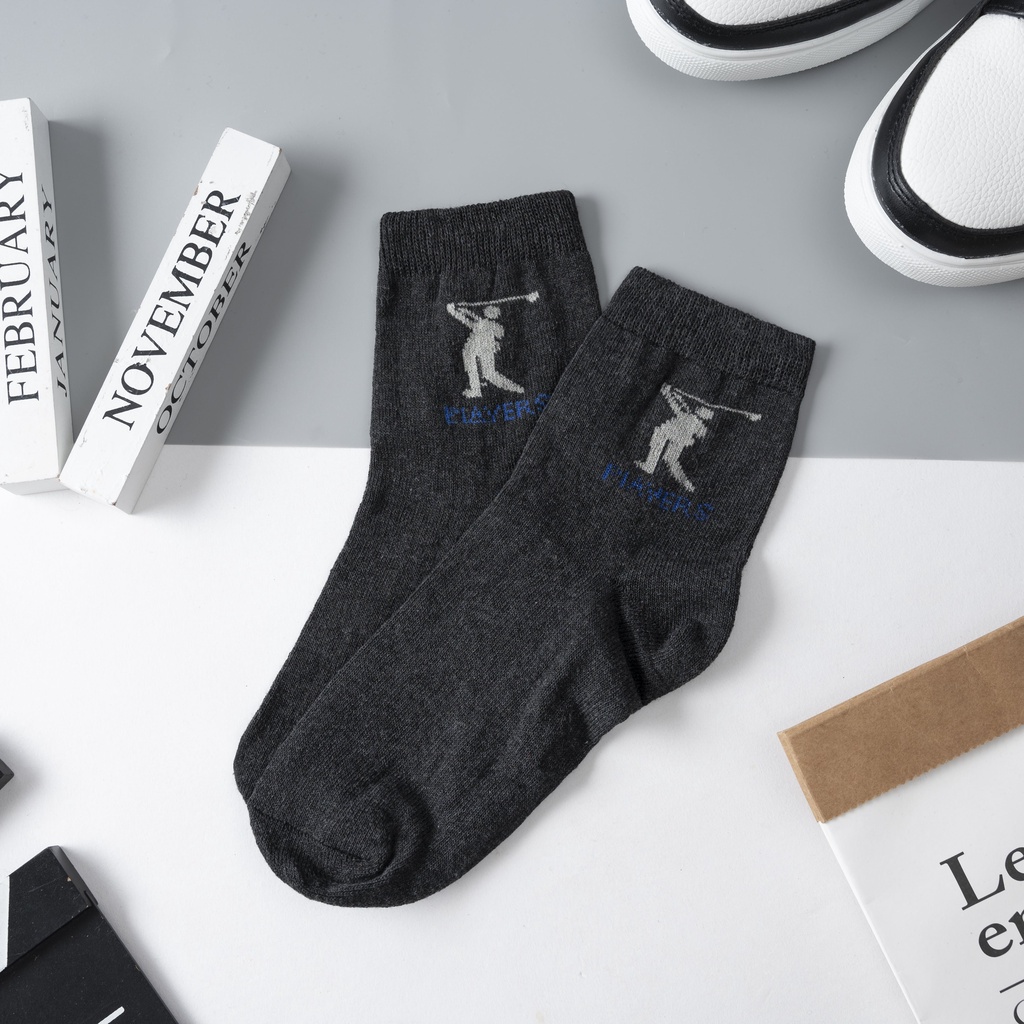 Vớ Tất cổ cao nam nữ JUN FASHION STORE Vớ nam nữ thể thao, chất cotton mềm mịn, co giãn, chống hôi và khử mùi hiệu quả