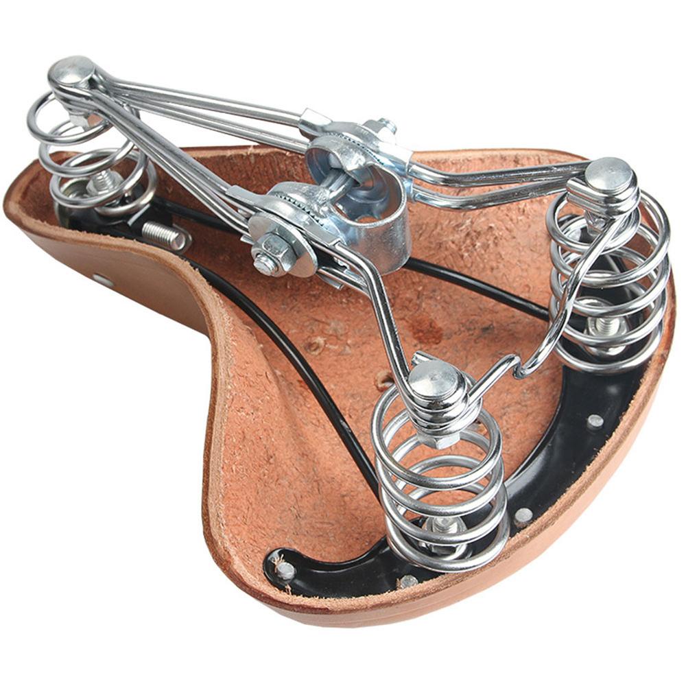 Yên Xe Đạp Chất Liệu Da Hấp Thụ Sốc Phong Cách Cổ Điển BERNARDO