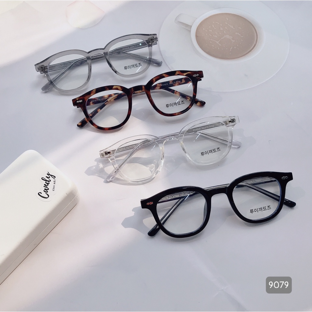 Gọng kính cận cao cấp bo góc 9079 – Kính mắt Candy