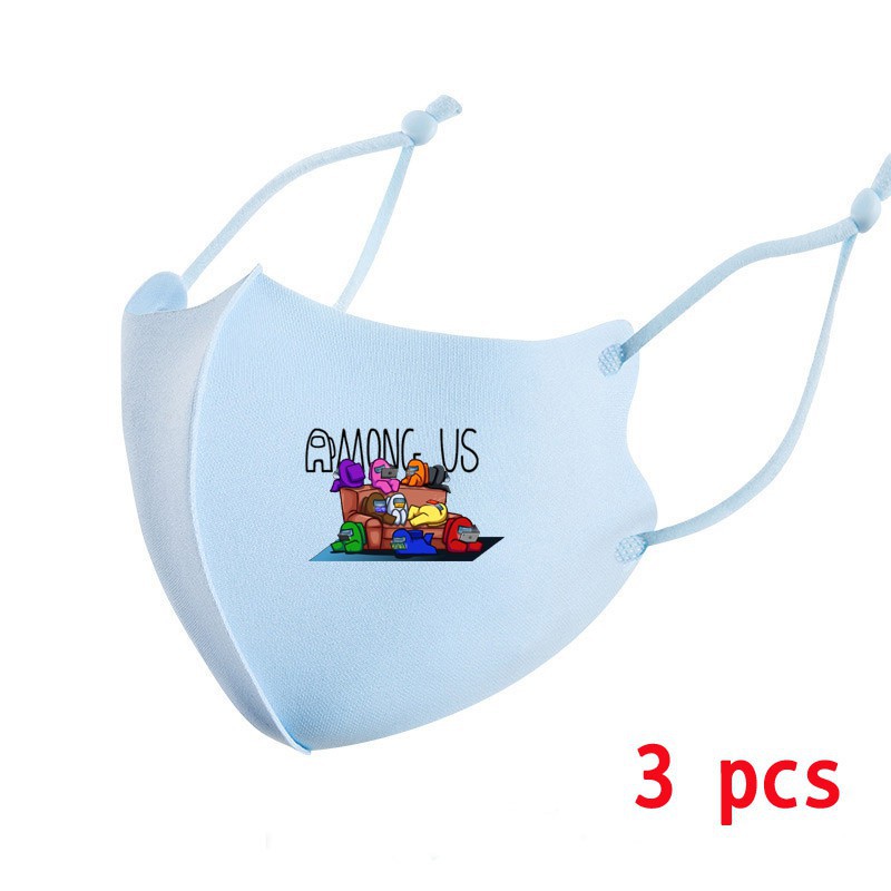 [Hàng mới về] Set 3 khẩu trang lụa chống bụi chống nắng hiệu quả