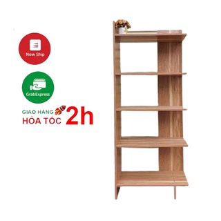 Kệ góc tường trang trí 5 tầng hoa văn gỗ