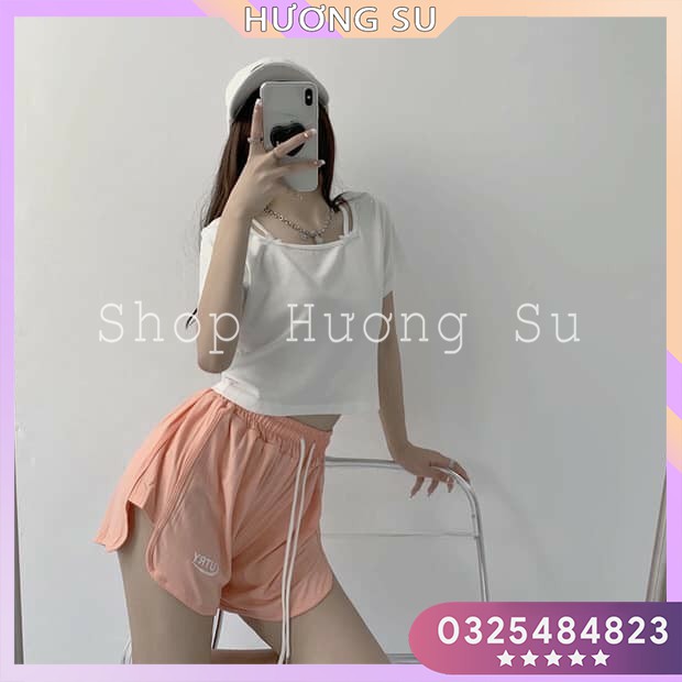 Quần đùi utry cạp chun cho nữ Hương Su (PVN1906)
