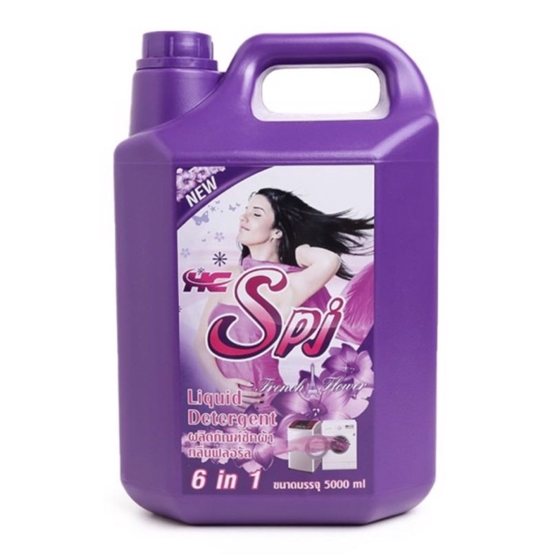 NƯỚC GIẶT XẢ SPJ 6 IN 1 5000ML/ HC SPJ 5L