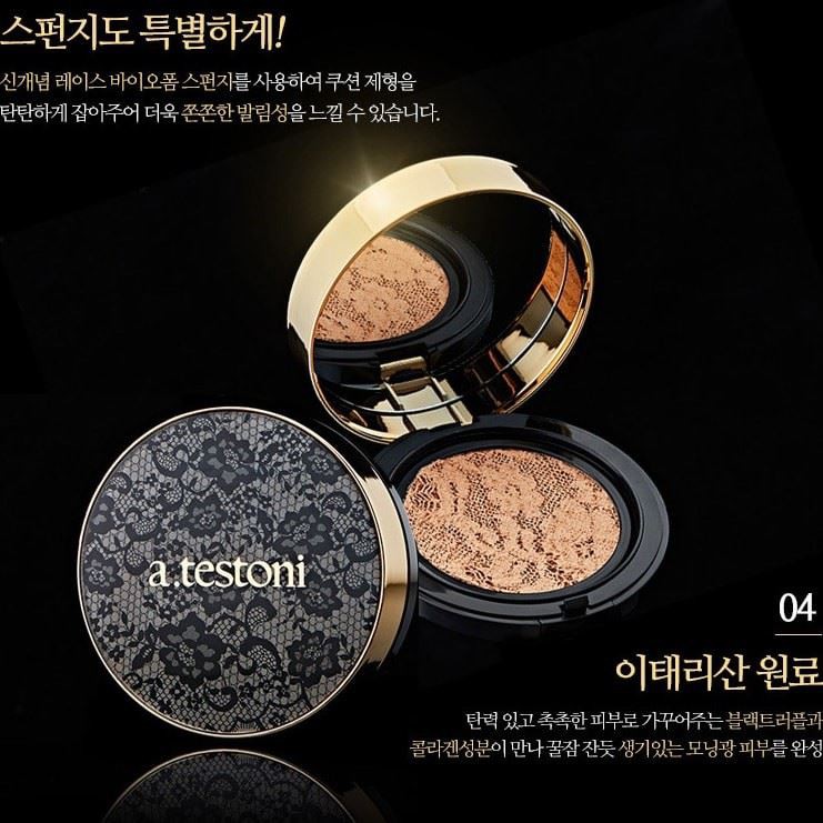 Phấn nước dưỡng Da và che chủ toàn diện A.Testoni Lace Cover | BigBuy360 - bigbuy360.vn