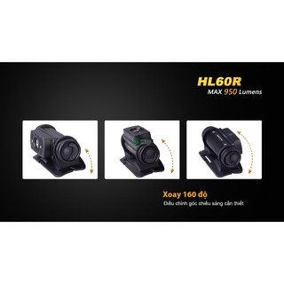 Đèn pin Fenix HL60R