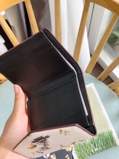 😍VÍ NỮ COACH GẬP NGẮN😍FULL TAG+BOX👍