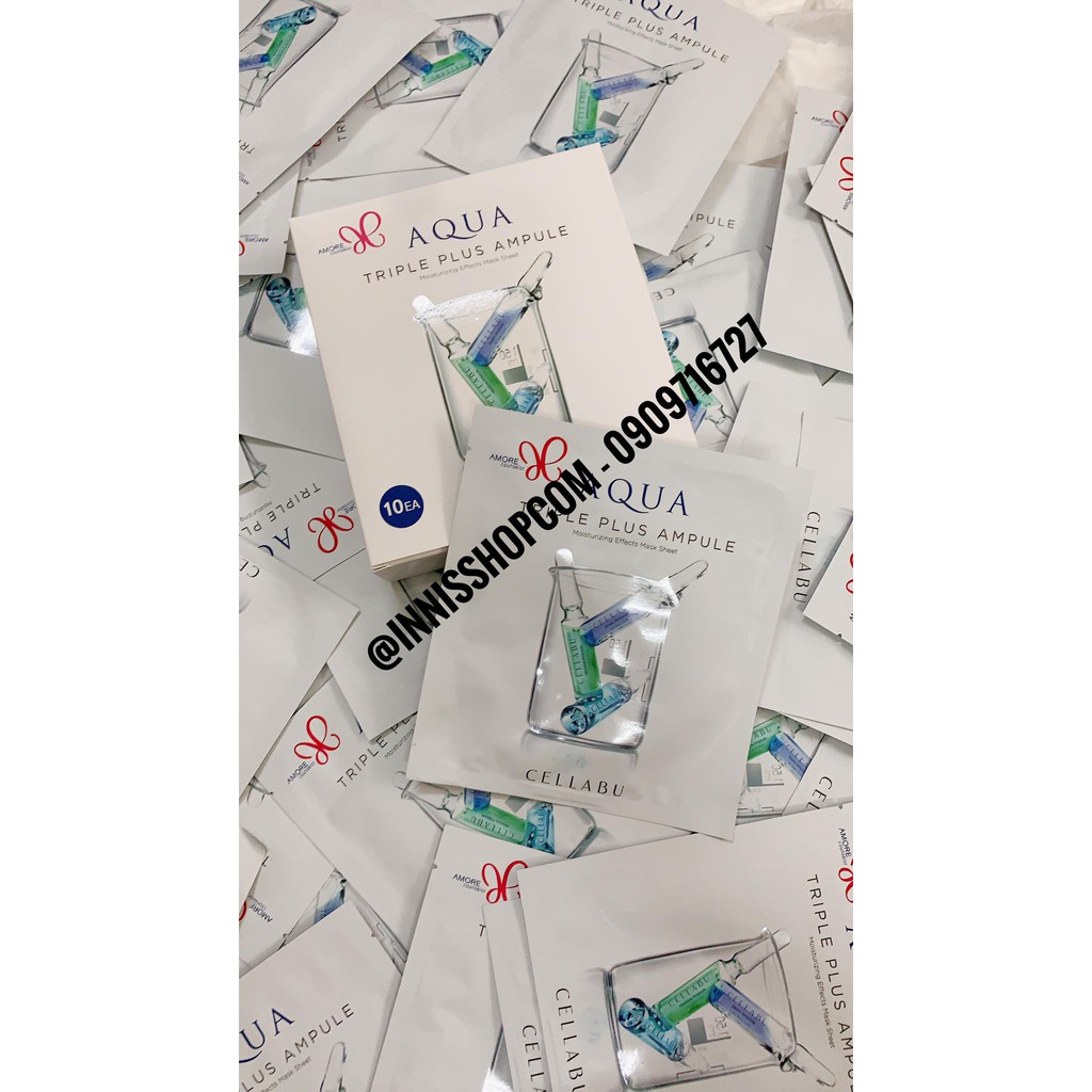 MẶT NẠ DƯỠNG TRẮNG AMORE PACIFIC TRIPLE PLUS AMPULE CELLABU