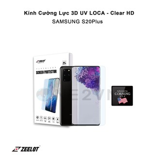 [Zeelot] Samsung Galaxy S20 Plus Kính Cường Lực 3D Zeelot Keo UV LOCA