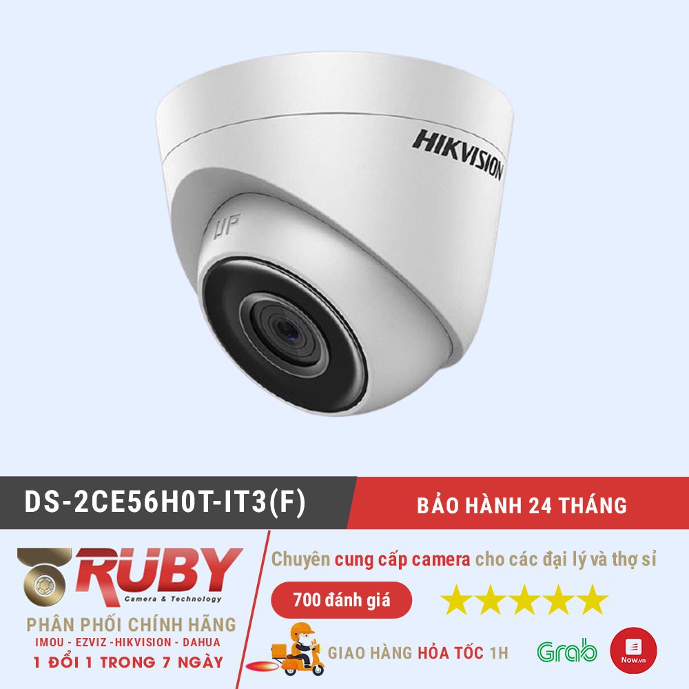 Camera an ninh Hikvision DS-2CE56H0T-IT3(F)
