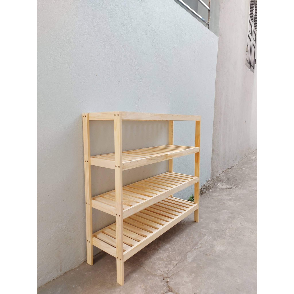 2 tấm gỗ 120×15cm và 2 tấm 60×15 và 2 lục giác đặt riêng