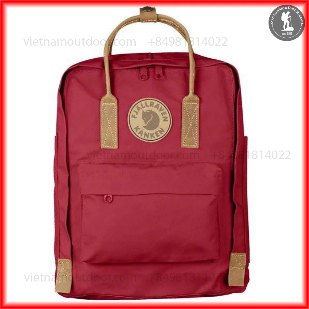 Balo Fjallraven Kanken No. 2 Dây Da - Balo laptop cao cấp⚡️ [ HÀNG XUẤT DƯ ]