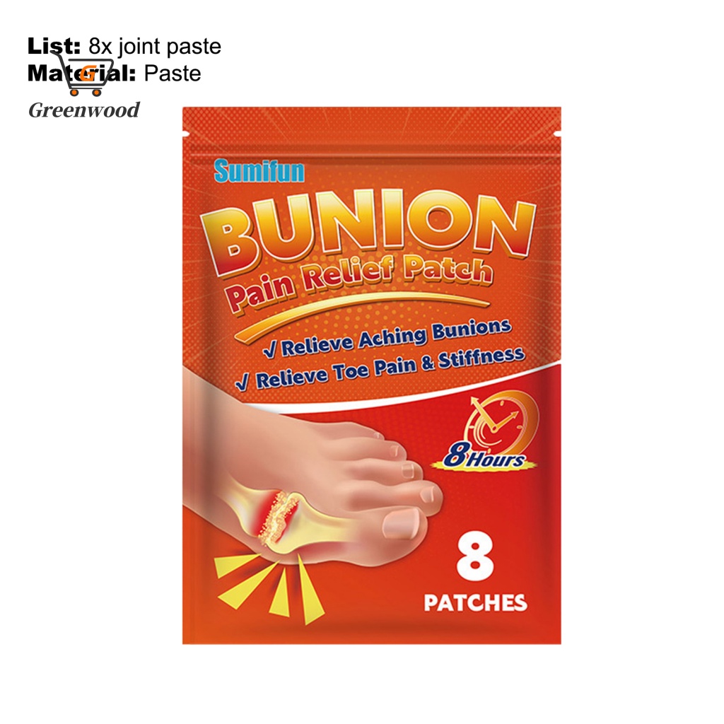Miếng Dán Mềm Giảm Đau Khớp Ngón Chân Dành Cho Người Lớn