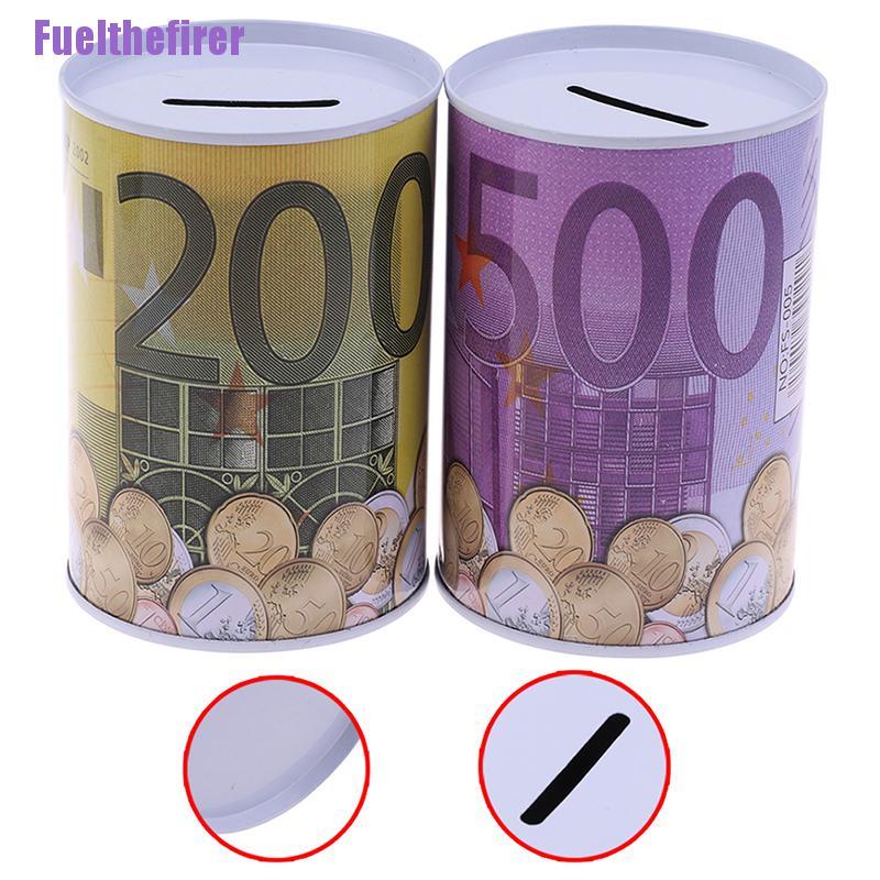 1 Hộp Tiết Kiệm Tiền Euro