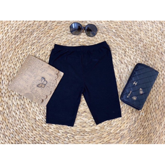 Quần ngố lưng thun chất nhũ free size co giãn thoải mái | BigBuy360 - bigbuy360.vn