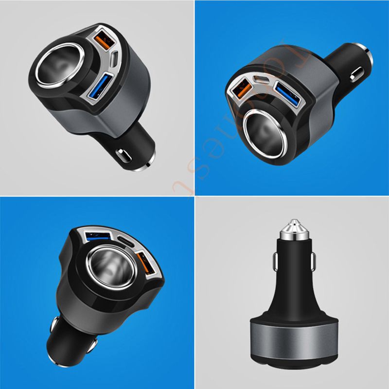 Quick Car Charger USB Type C Charger QC 3.0 USB Car Adapter Plug Fast Charger Mini Car USB Charger For iPhone Samsung