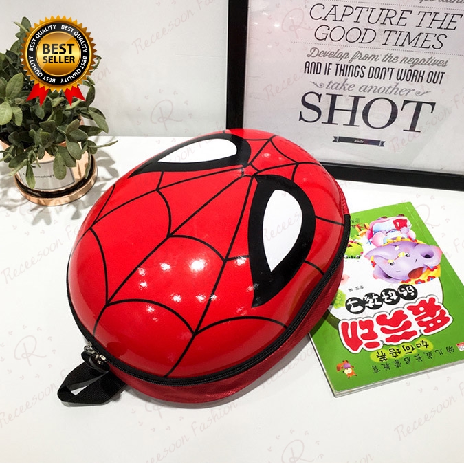 3D Spider-Man School Bags For Boys Backpacks Child Spiderman Bag Kids Birthday Gift