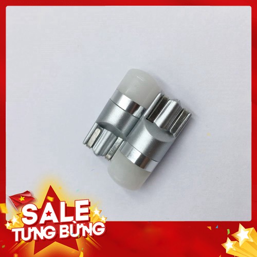 2 bóng Led T10 chip philips 10-30V gắn biển số dời mi đồng hồ ô tô xe tải và xe máy. - Hàng nhập khẩu