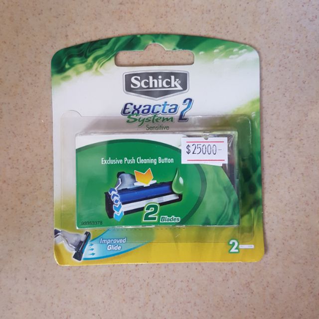 Lưỡi dao cạo Schick Exacta 2