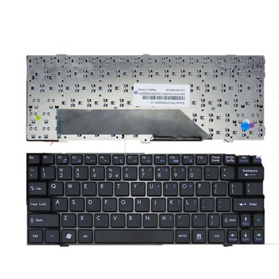 [MÀU ĐEN - TRẮNG] Bàn phím laptop MSI Wind U135 U160 U135DX U160DX U160MX U270